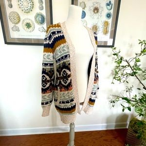 LLBean open cardigan XS